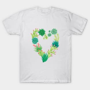 Cactus Heart T-Shirt